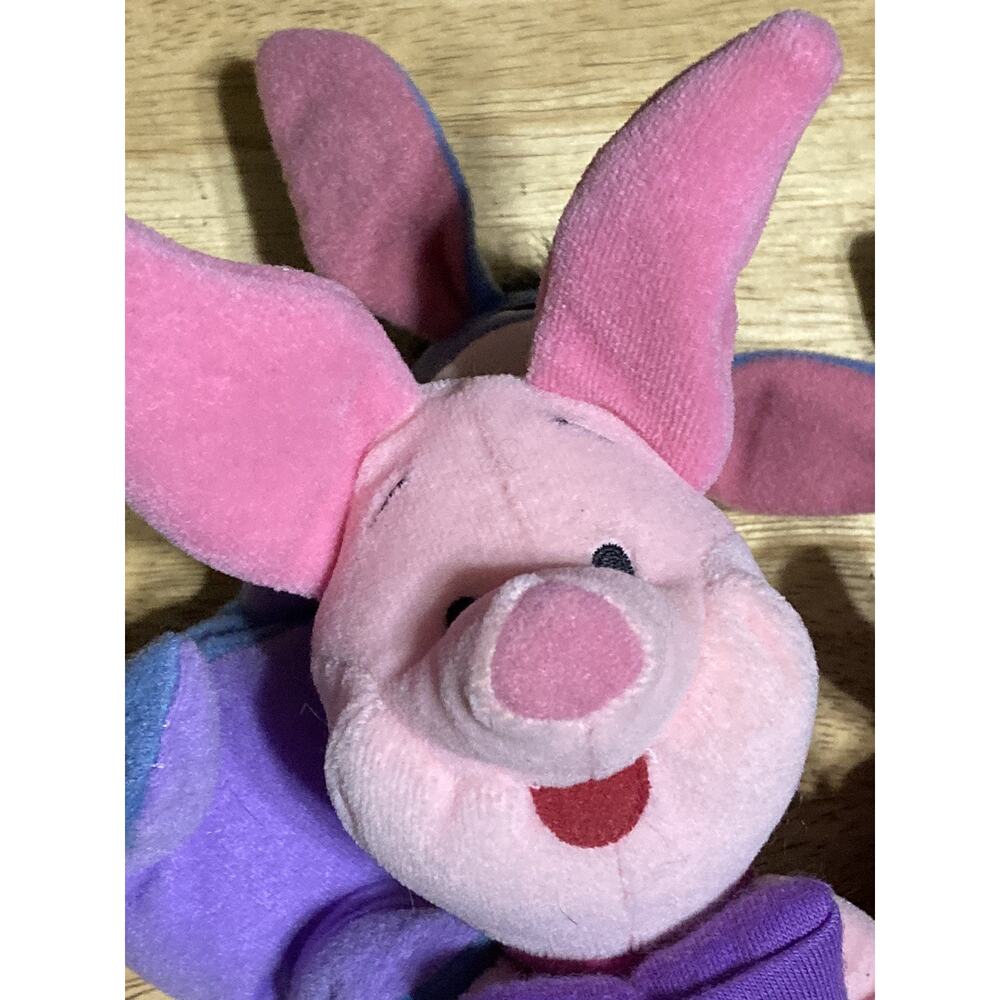 Mattel Winnie the Pooh Plush Lot Kanga and Roo (Vintage 1997), Eeyore, Piglet - Picture 9 of 11